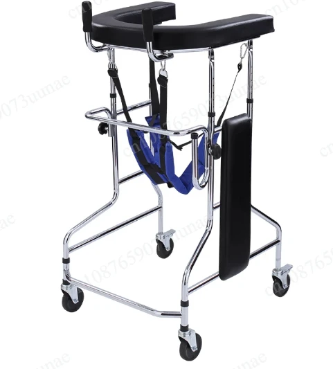 for Anti-Slip Walker for Elderly with Adjustable Height & 360° Wheels, Hemiplegia Rehabilitation Training Stroke Patients