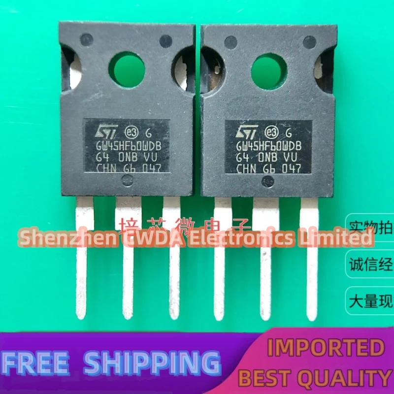 

10PCS-20PCS GW45HF60WDB TO-247 45A 600V IGBT In Stock Can Be Purchased