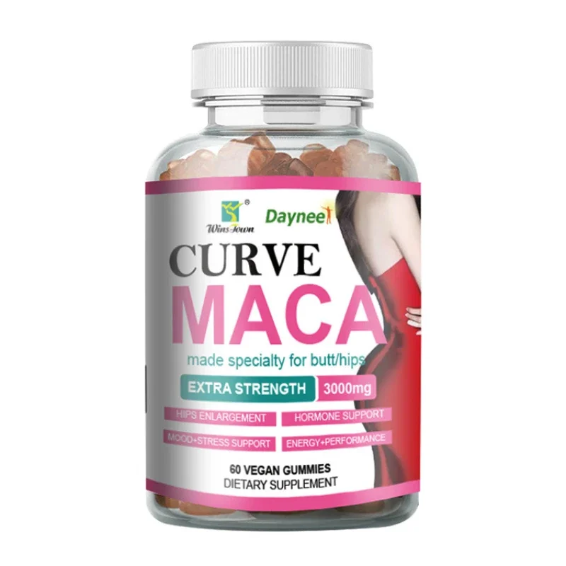 1 bottle Maca Gummies can balance body curves, body energy support and beautify body curves and figure Dietary supplement