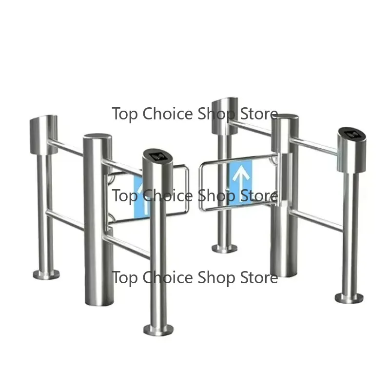 Automatic Swing Barrier Turnstile Access Control Mechanism For Pedestrian Passage Management