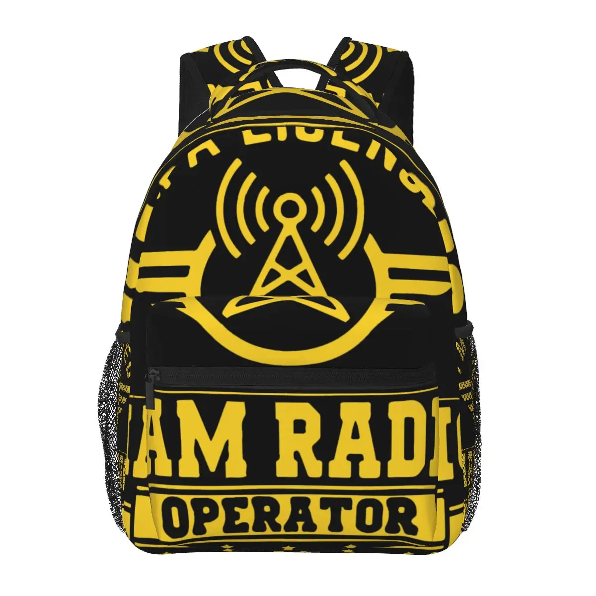 

Licensed Ham Radio Operator Casual Backpack Unisex Students Leisure Travel Computer Backpack