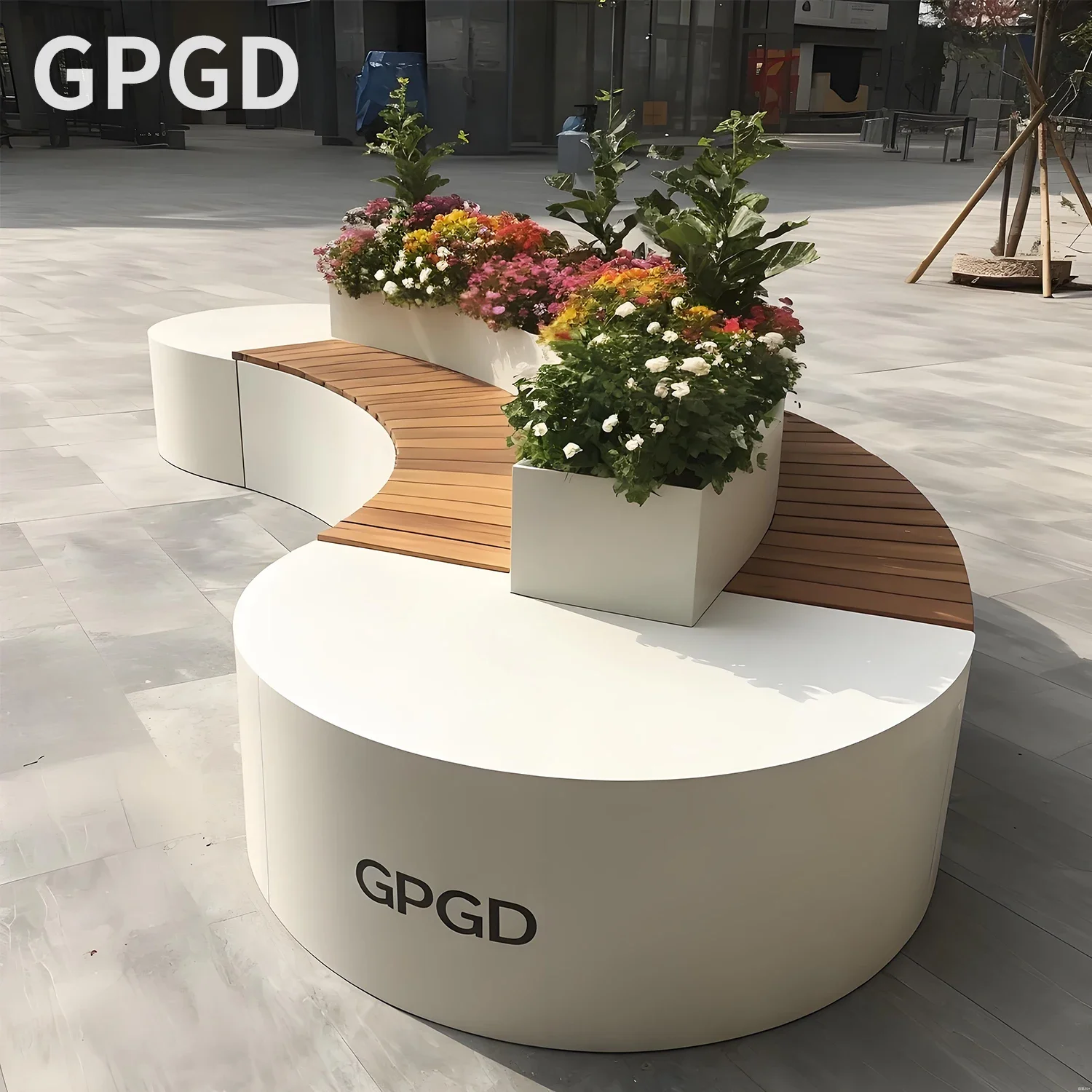 A63 Curved Outdoor …