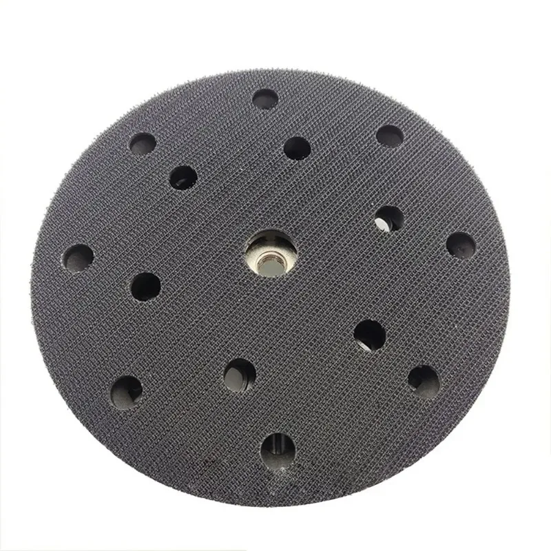 6 Inch 17 Holes Sanding Pad Polishing Disc Grinding Disc Hook And Loop For Makita BO6050 197314-7 Orbital Sander Polisher Tools