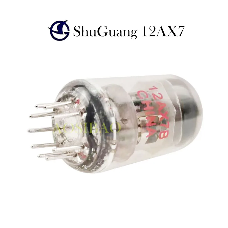 SHUGUANG 12AX7 12AX7B Vacuum Tube Audio Valve Replace 12AX7 ECC83 Electronic Tube DIY Amplifier kit Precision pairing Genuine