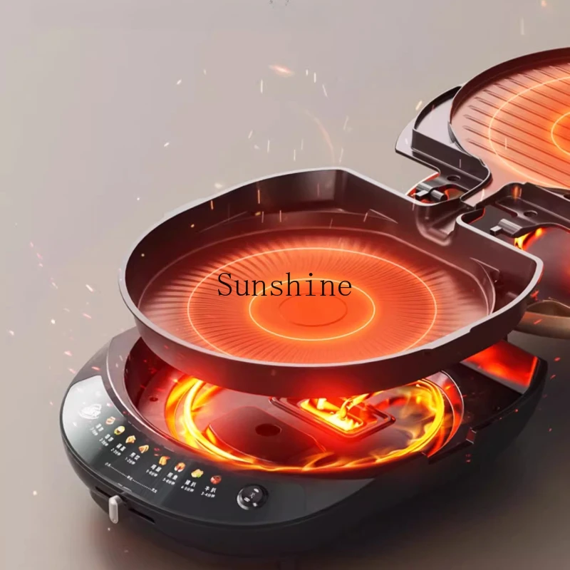 

Electric cake pan household deepened large double-sided heating gold removable washable frying machine