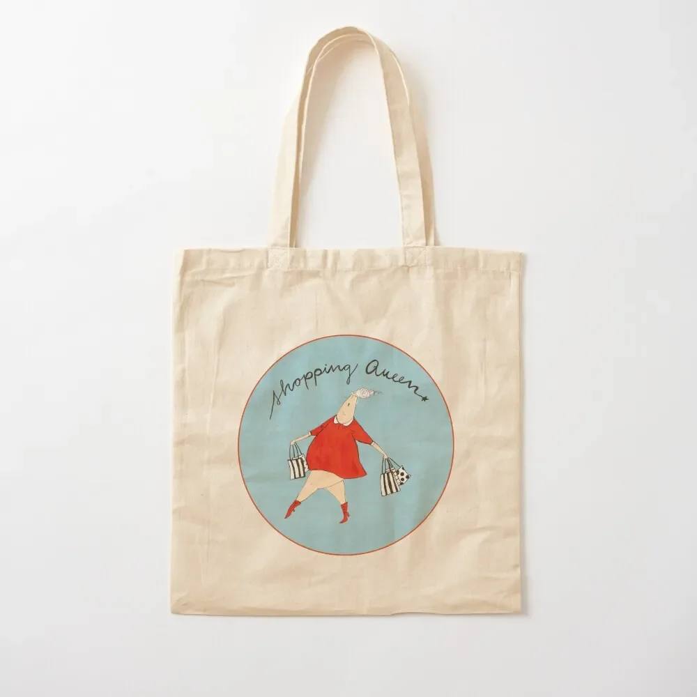 

shopping Queen Tote Bag large tote bag Shopping bags Woman shopper bag