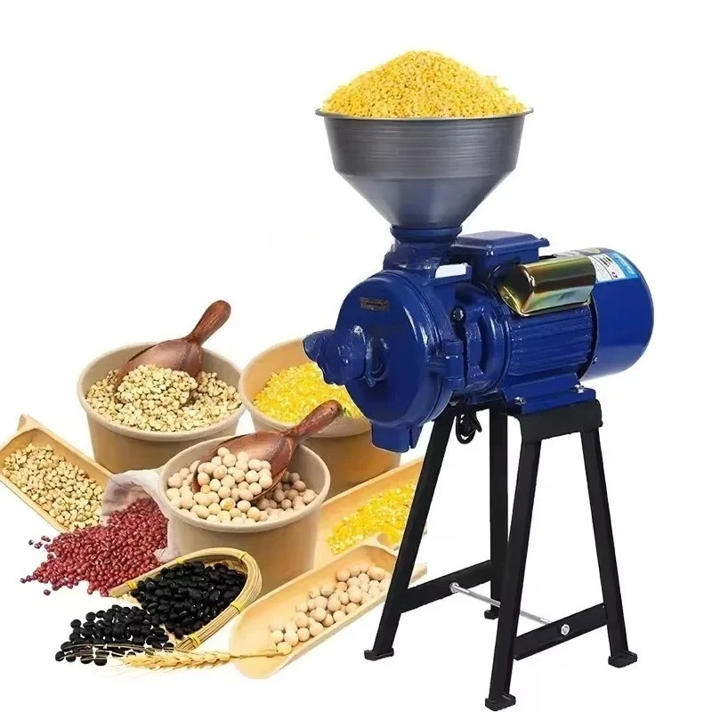Hot Selling Grinder Machine 230 Corn Grinder Machine Flour Mill Dry Tomato and Pepper Grinder Machine Wholesale Price