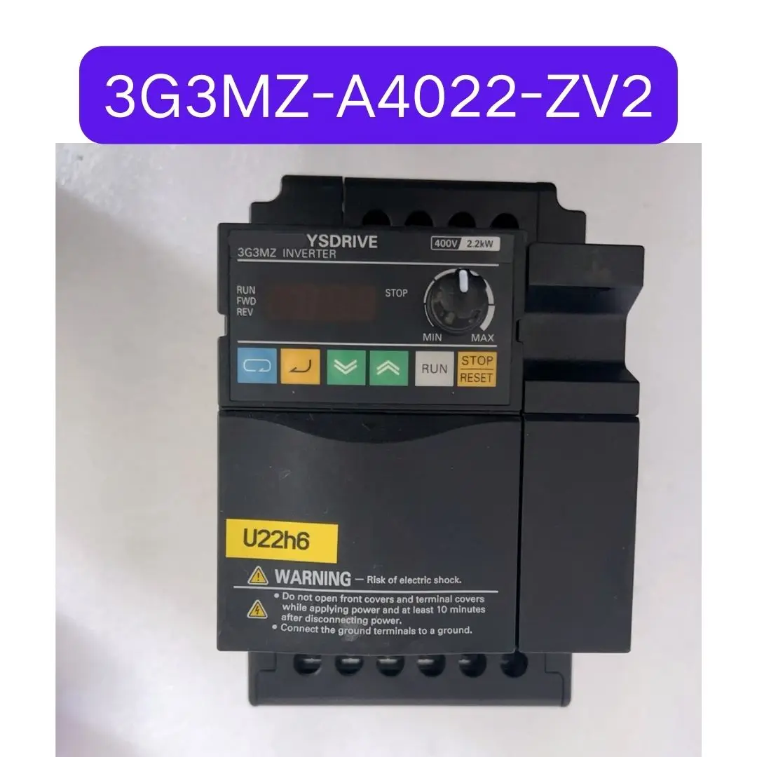 

Used 3G3MZ-A4022-ZV2 Inverter 2.2KW Test OK Fast Shipping