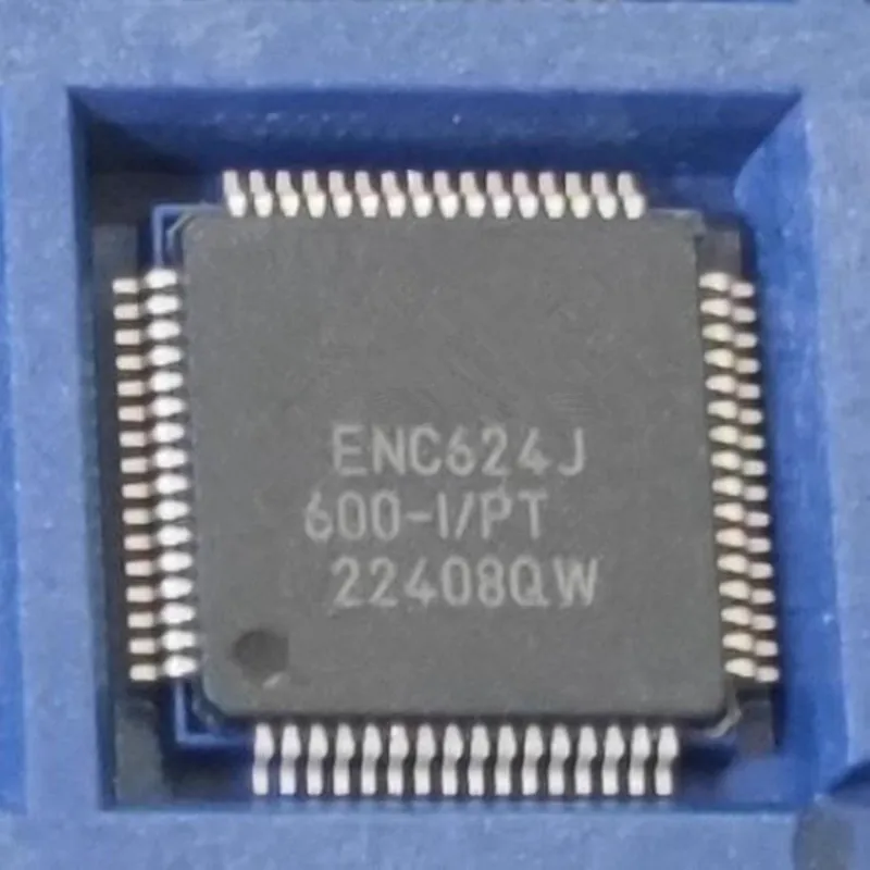 

ENC624J600 ENC624J600-i/PT QFP64 5PCS