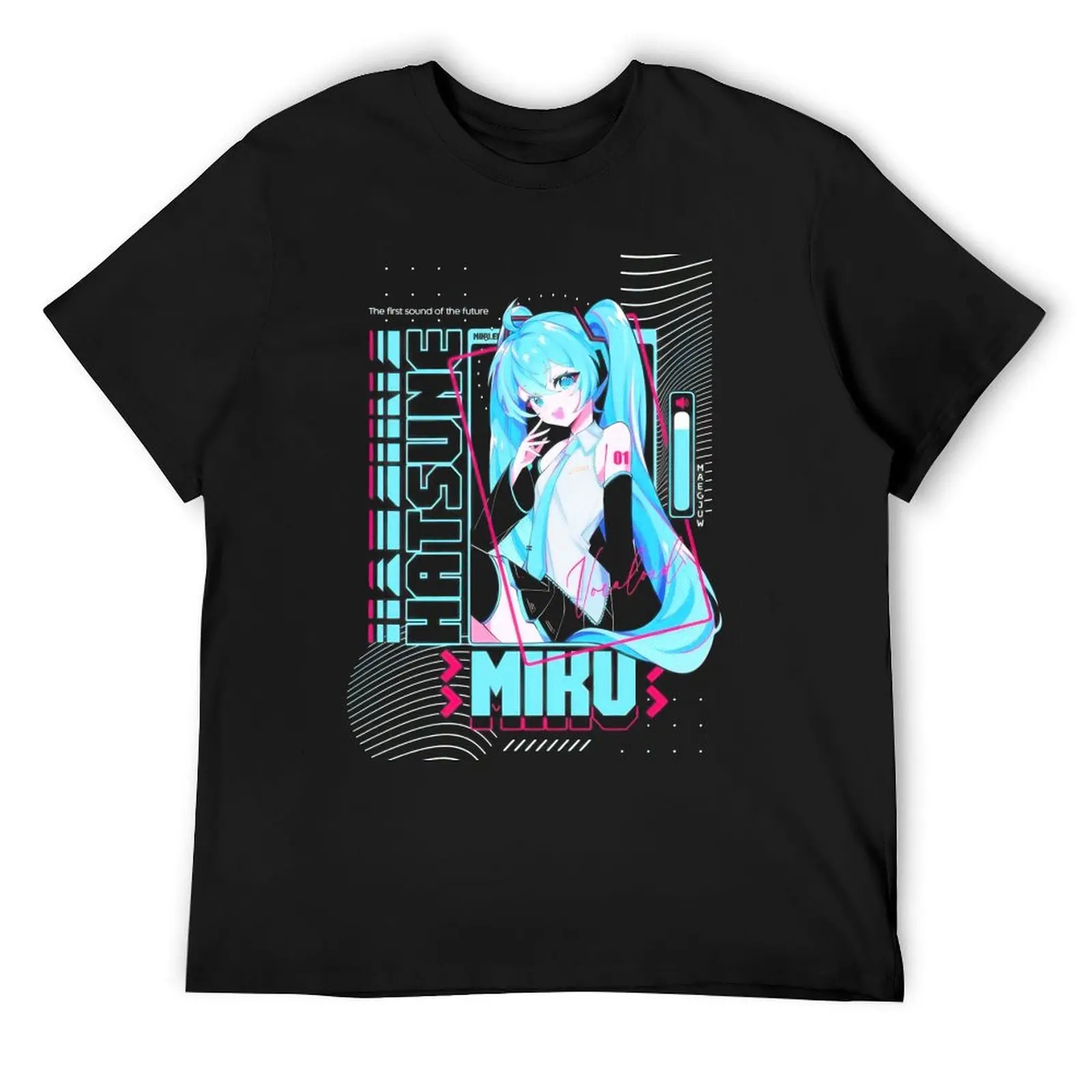 

Anime Hatsune Miku Music T-Shirt