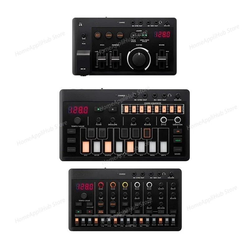 Roland Synthesizer S-1 P-6 Performance Arranger E-4 Mini Vocal Effects Rhythm Drum Machine T-8