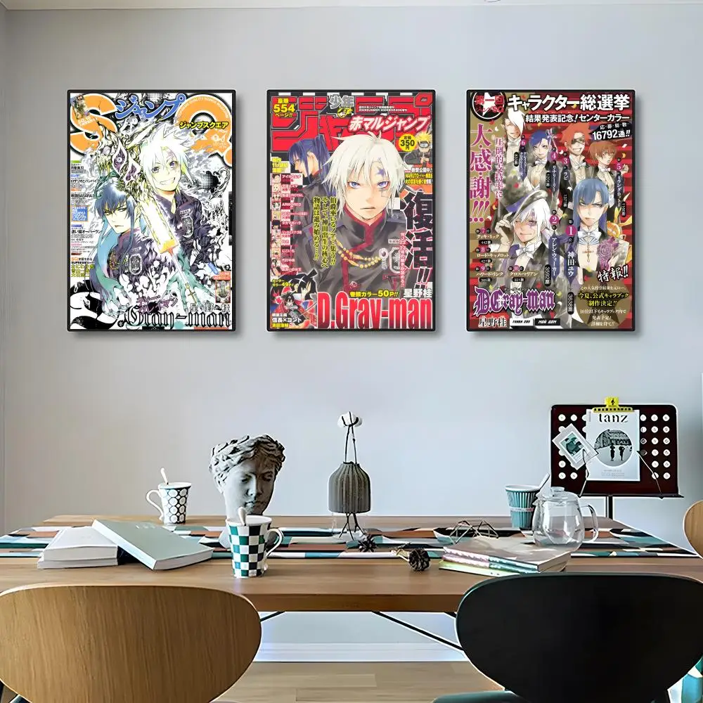 Poster High-definition posters, wall art for living room and home decor. Modern home and office decoration. D-D.Gray-man view 4