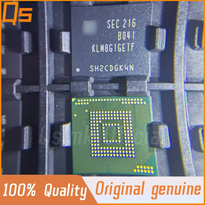 

New Original KLM8G1GETF KLM8G1GETF-B041 BGA153 8G EMMC 5.1 Memory Chip DDR