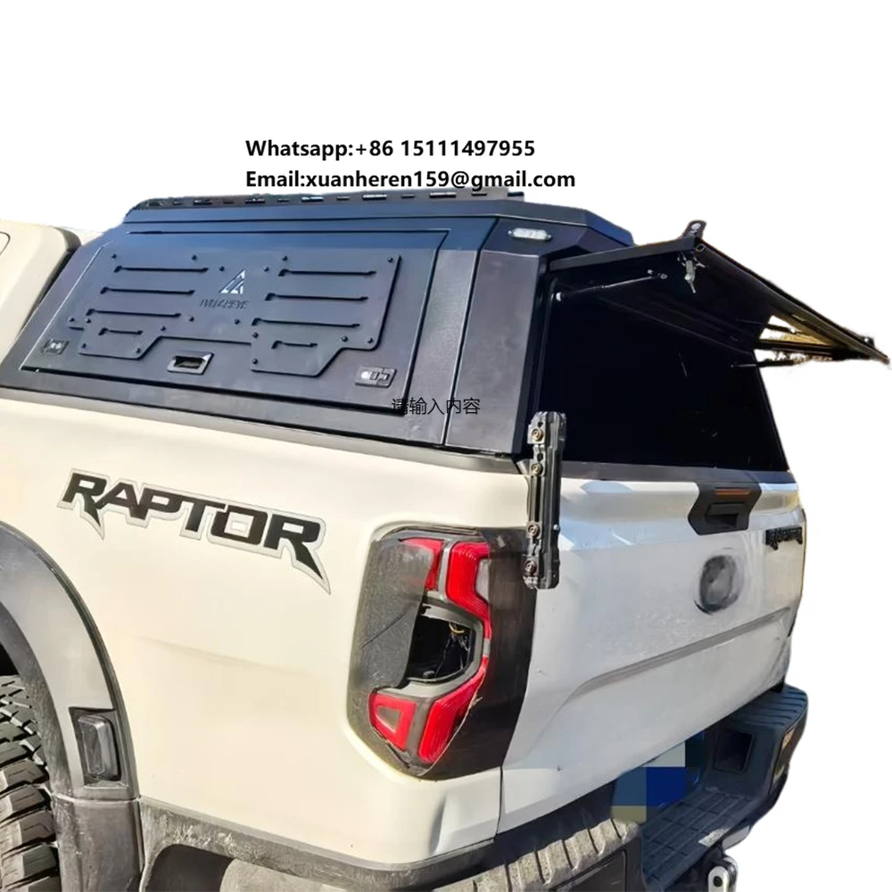 

High Quality Custom Fit Aluminum Canopy Offroad Waterproof Hard Top for F150 2015-2019 Pickup Truck Bumper Accessory