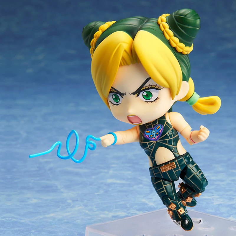 

Original Anime Model JoJo's Bizarre Adventure Jolyne Cujoh Clay Man Action Figure Q Version Collectile Toys Garage Kit Kid Gifts