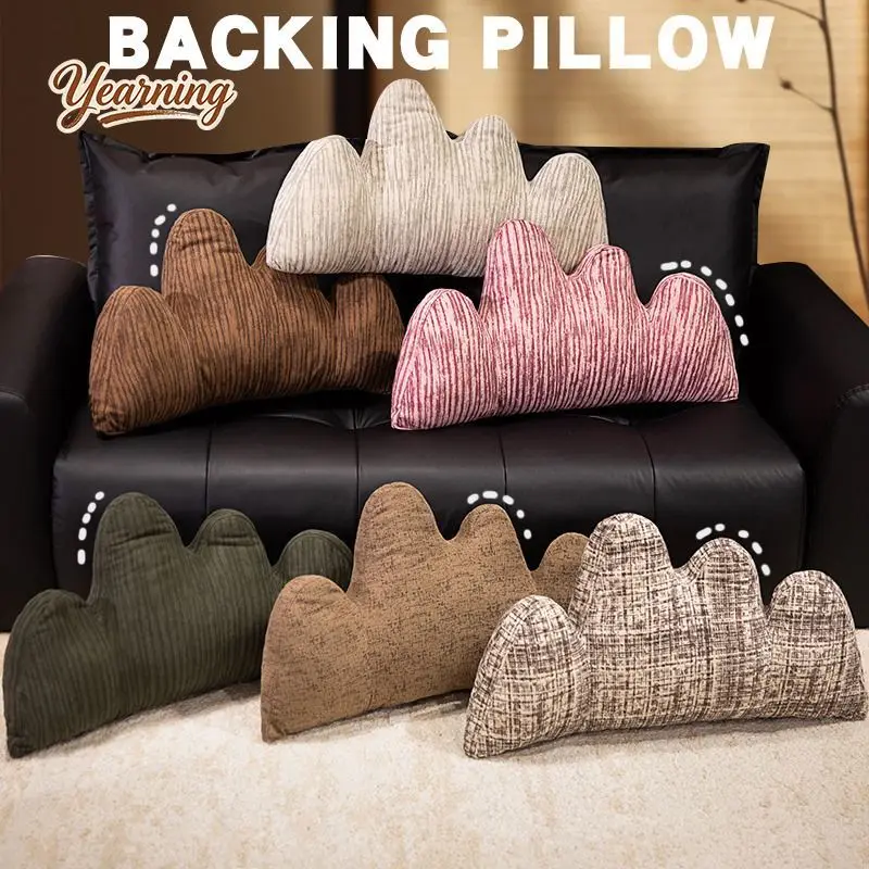 

Backrest Support Pillow Creative Pillow Suitable for Home Decor on Sofas Chairs Etc