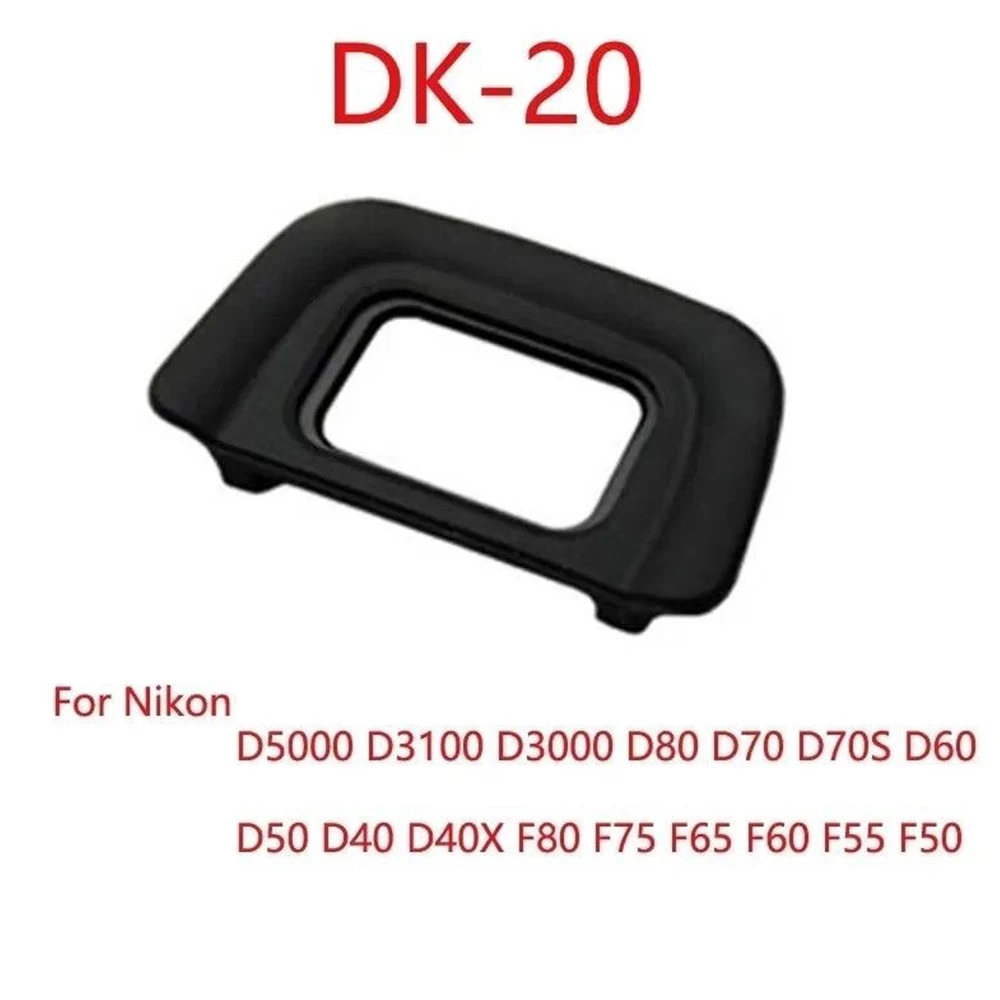 DK-20 Eyecup Soft Rubber Eyepiece Viewfinder Eye Cup for Nikon D5100 D3200 D3100 D3000 D70S D60 D50 D40 D40X Camera Accessories - view 3