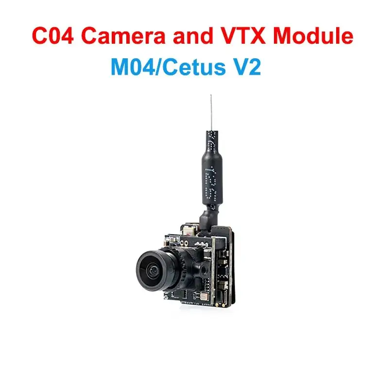 

Микро-камера BETAFPV C04 FPV с модулем M04 VTX 1200TVL 1/3 ''CMOS сенсор 160 ° FOV NTSC 25-400 МВт M04 для комплекта Cetus X FPV