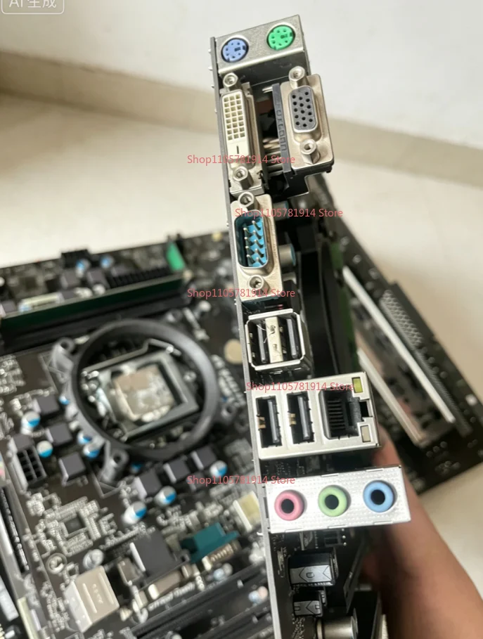 For ASROCK H61DVR-5P Main Board with CPU and Memory