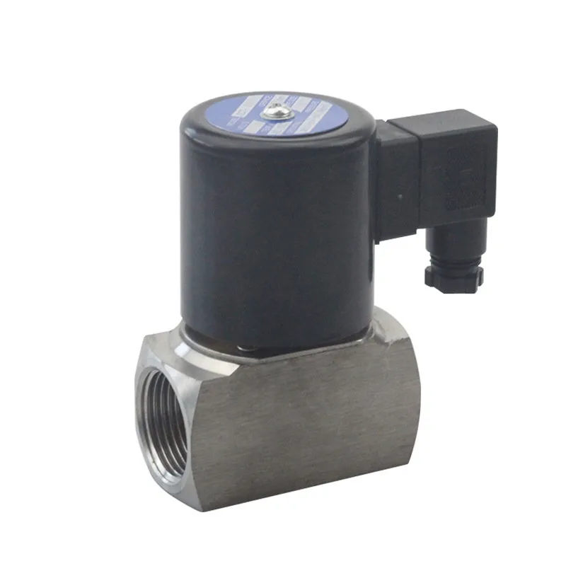 For ZCT-15-20-25 4 Points Pilot Piston Stainless Steel Normally Closed Anti-corrosion Control Valve AC220V DC24V