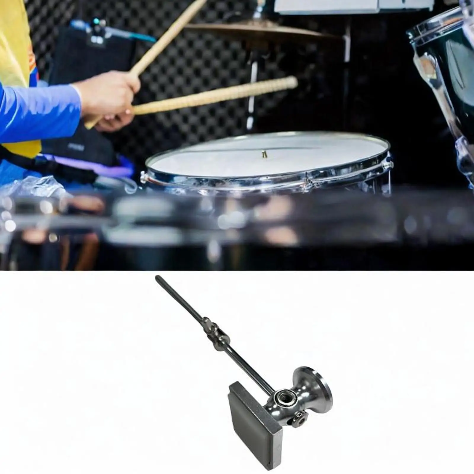 

Dual Sided Bass Drum Beater Soft Sound Beater for Drummer Electronic Drums Beginner Bass Drums Percussion Instrument Accessory