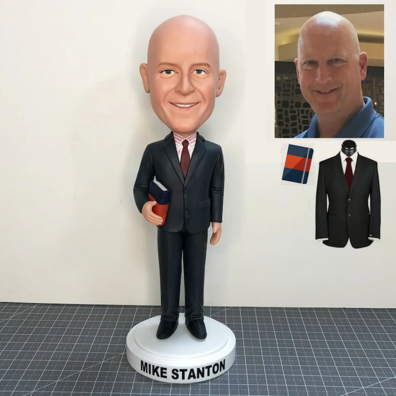 

Custom Teacher Bobblehead Personalized School Teacher Figure Christmas Gift For Male Teachers Make Yourself Statue Clay Figurine