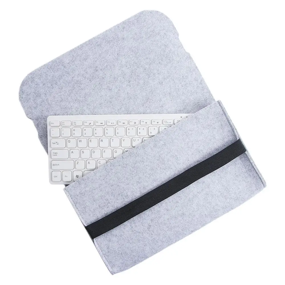 Storage Organizer Travel Cover Dust Proof Keyboard Carrying Case Keyboard Felt Bag Keyboard Storage Bag Mechanical Keyboard Bag