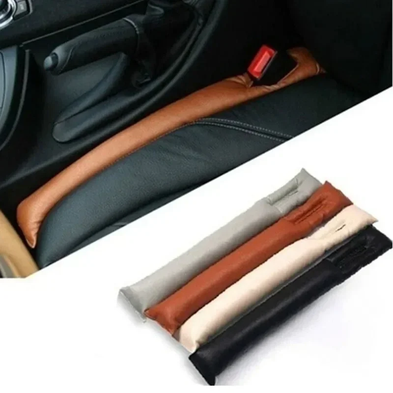 1/2/4PCS Car Seat Gap Filler Soft Styling Padding Leather Leak Pads Plug Spacer Universal Car Accessories Interior Car Organizer