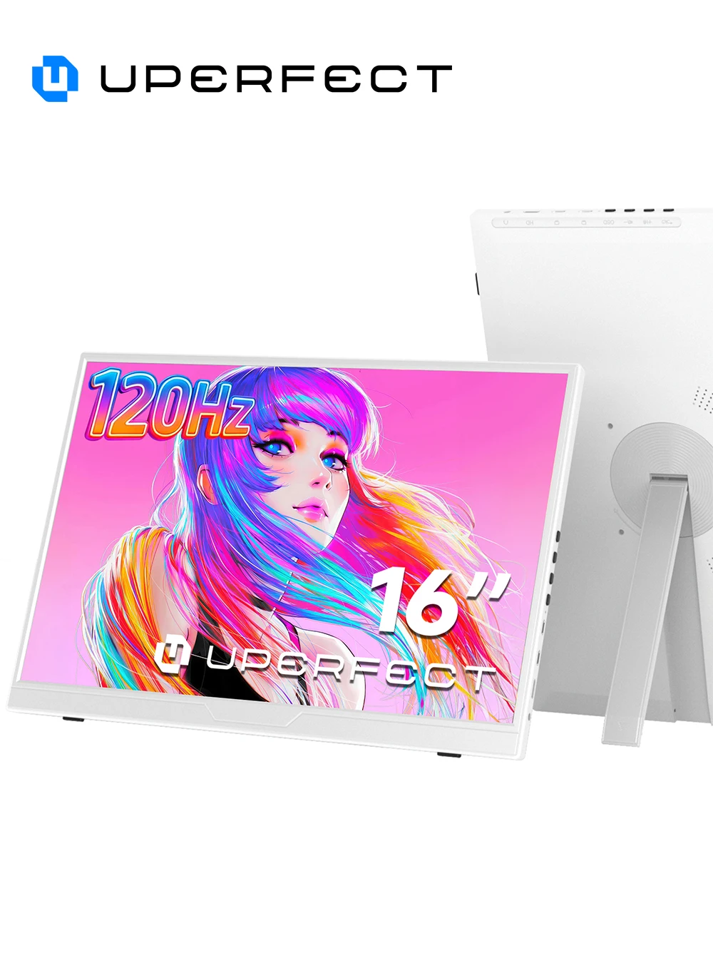 Pc Gaming Y60 - UPERFECT 16'' 120Hz Gaming Monitor 16:10
