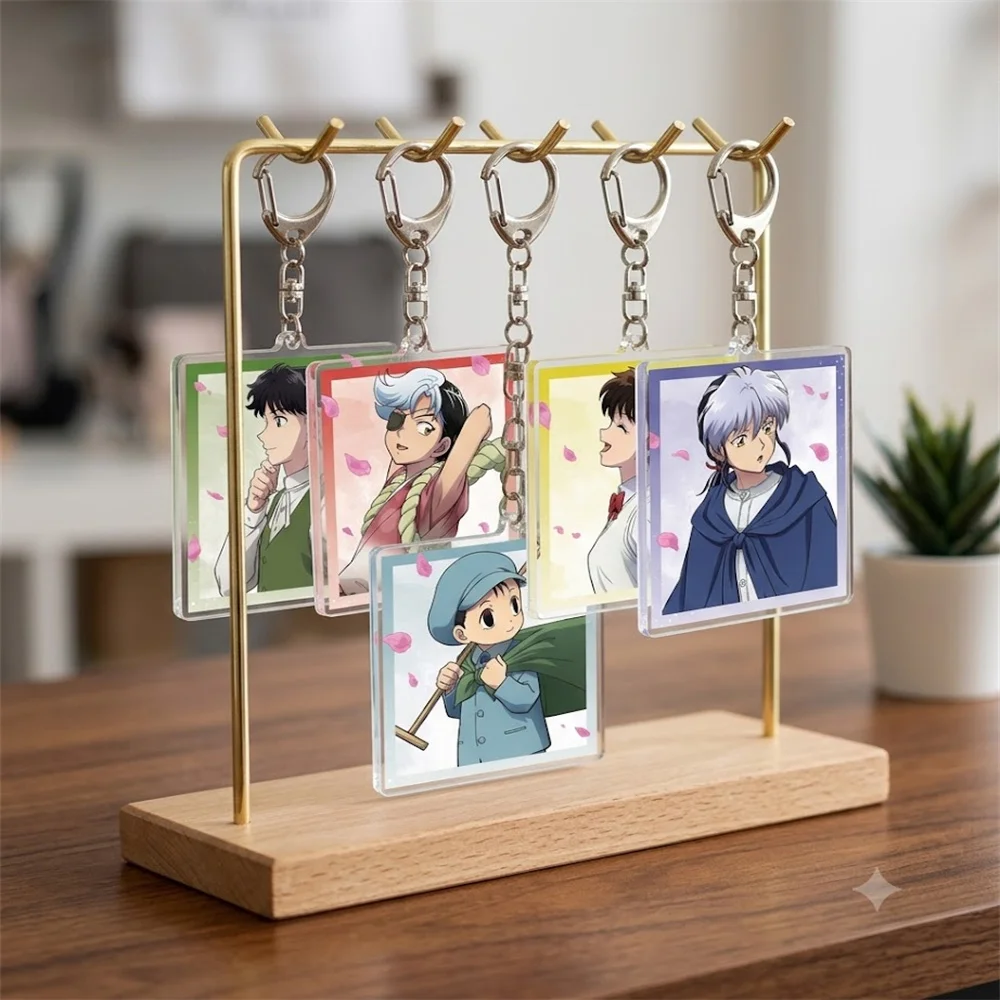 6cm Anime Mao Acrylic Keychain Characteristic Characters Ornament Accessories Goods Collection Christmas Gifts