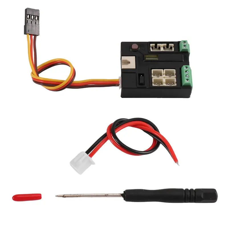 AINY-Flash Strobe Module LED Light Control Host Model KZQ-L03 For 1/14 Tamiya RC For SCANIA 770S Volvo BENZ Truck Parts