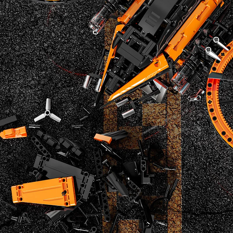 IN MAGAZZINO MOC Tecnico Militare Aerei da combattimento Building Blocks Assemblaggio di elicotteri Mattoni Modello Giocattoli per bambini Set regalo