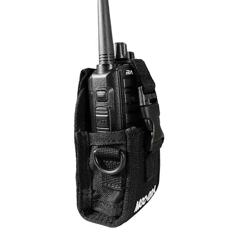 Walperforated-Sac de rangement pour talkie-walkie, étui de transport en nylon, housse de protection pour interphone UV5R UV82 BF888S, accessoires pour radio amateur