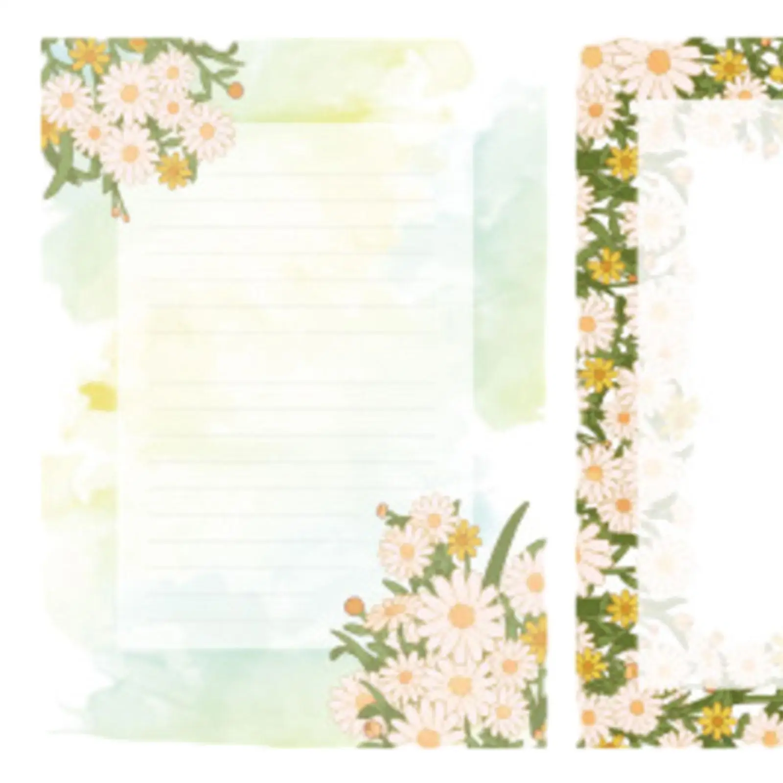 Writing Papers with Envelopes Floral Series Stationery Paper and Envelope Stationery Paper Set for Party Invitations Love Letter