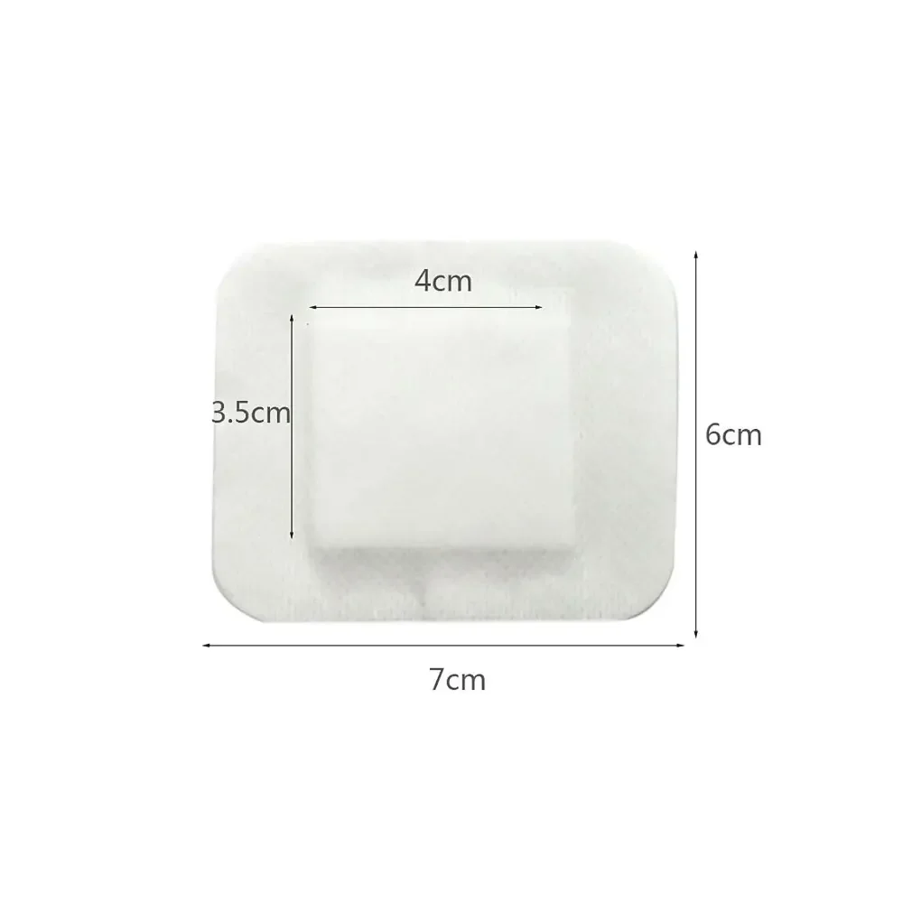 Plâtre adhésif jetable Non tissé pour hémostase, grande taille, accessoires de soins des plaies, pansements en gaze, 10 à 100 pièces