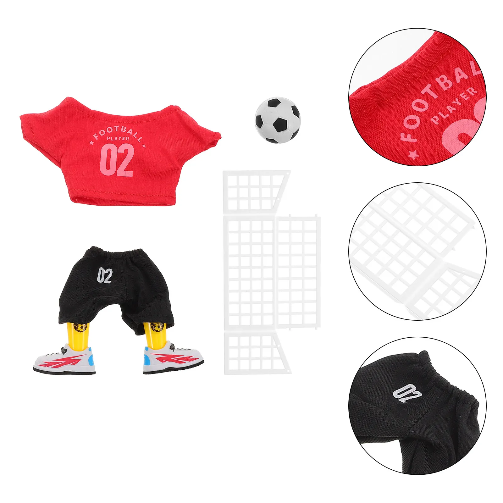 1Set Mini Finger Soccer Game Interactive Kids Desktop Football Tabletop Sports Educational Fun Board Match Set