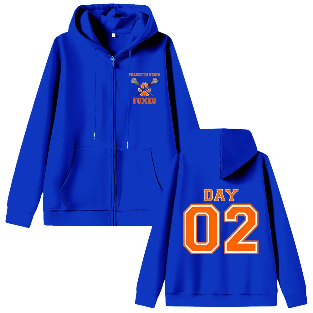 All for The Game The Foxhole Court Palmetto State Foxes Zip Up Hoodie Men Women Fashion Zipper Hoodies Male Fashion Streetwear
