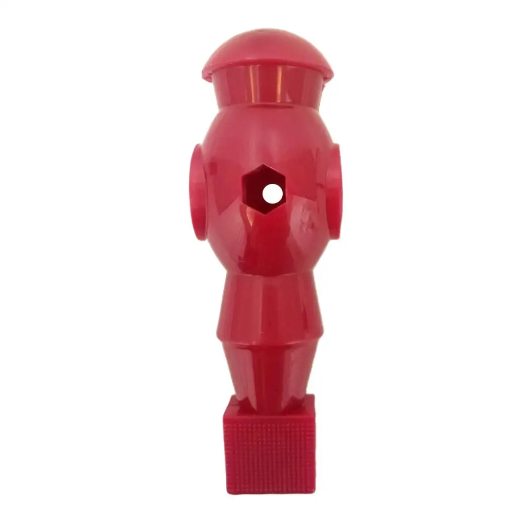 FOOSBALL TABLE FOOTBALL MAN GUYS SOCCER PLAYER REPLACEMENT PART FIGURE 6 COLOUR , Red 1