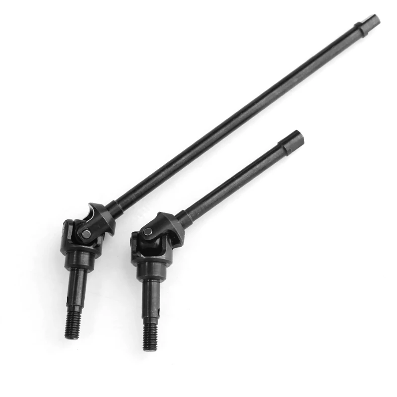 2Pcs Metal AR14B Universal Axle Set Front CVD Drive Shaft For 1/10 RC Cralwer Axial RBX10 Ryft Rock Bouncer Upgrade