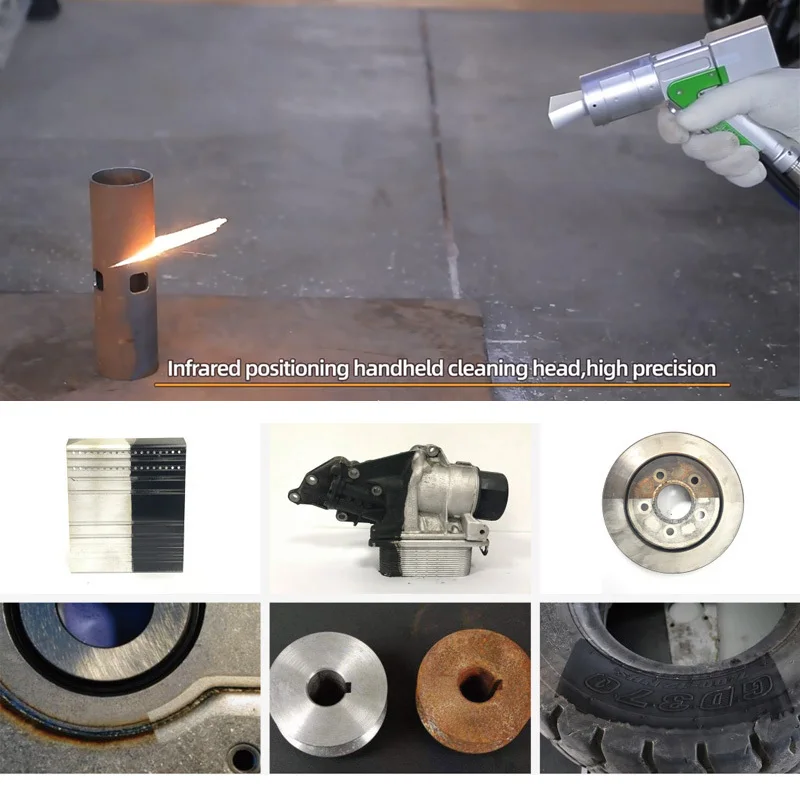 Mesin Pembersih Pemotongan Las Laser 4 In 1 Portabel 2000W