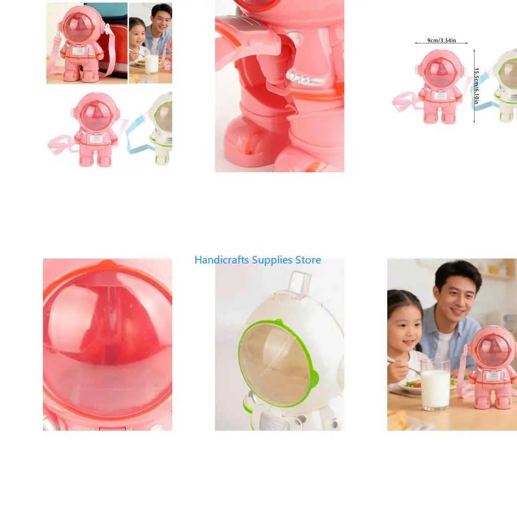 R1WA Pretend Play Kitchen Toy Water Dispenser Astronaut For Imaginative Kids