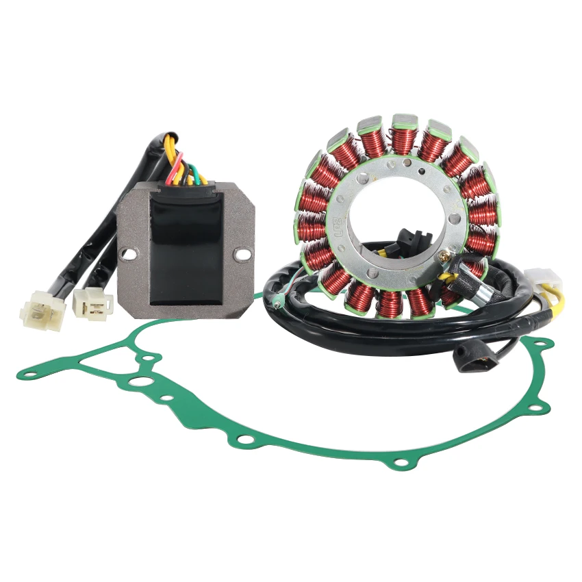 3 PCS For Honda NX650 NX500 1988-1990 Dominator Regulator Magneto Stator Coil Gasket Kit 31120-MN9-005 31600-MN9-000 11395-MN9