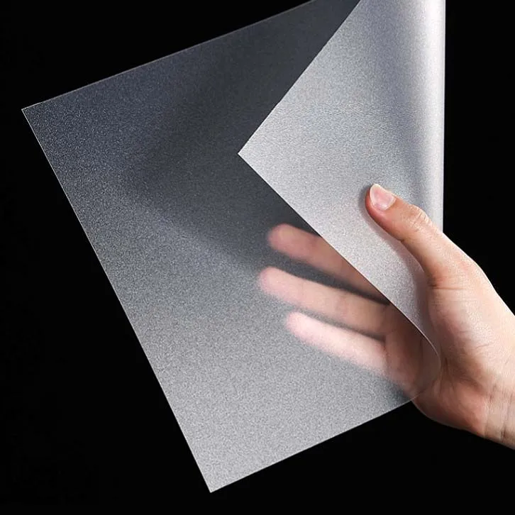 Matte PP Sheet, Black PP Roll, Translucent Matte PP Film, White PP Sheet Polypropylene Thin Sheet Custom Cut