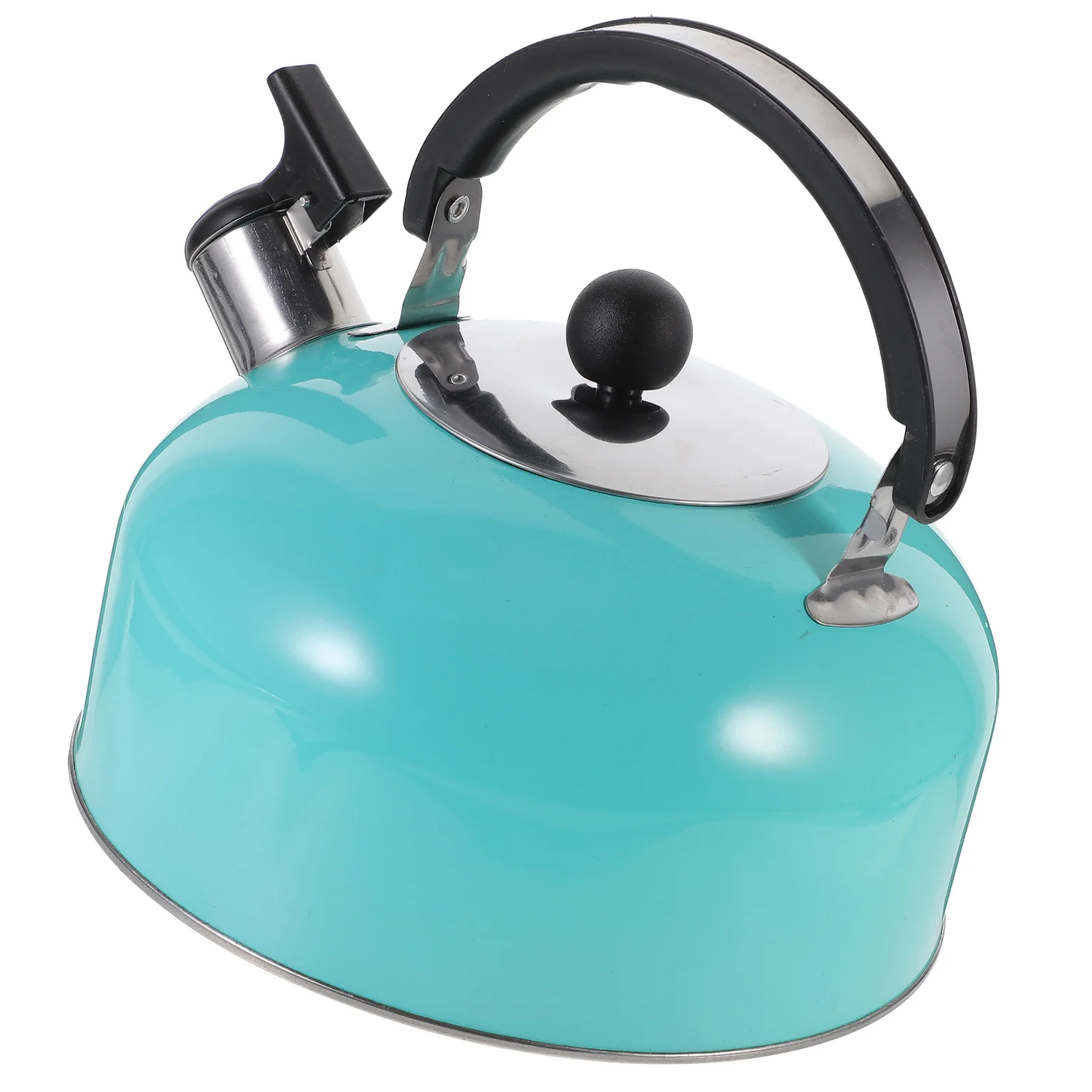 

Whistling Water Kettle Stainless Steel 2.5L Ergonomic Handle Boiling Kettle Home Kitchen Stove Induction Cooker Teapot