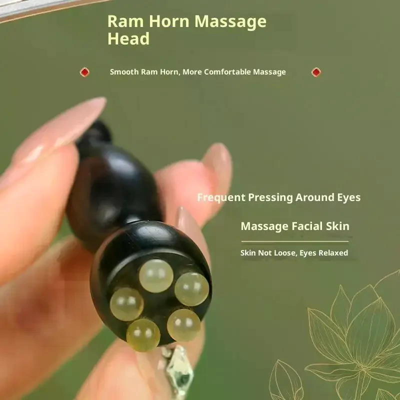 أداة تدليك الوجه الناعمة خشب الصندل غوا شا العناية بالبشرة الوجه عصي تدليك لوتس البذور شكل مدلك أداة العلاج الطبيعي للوجه