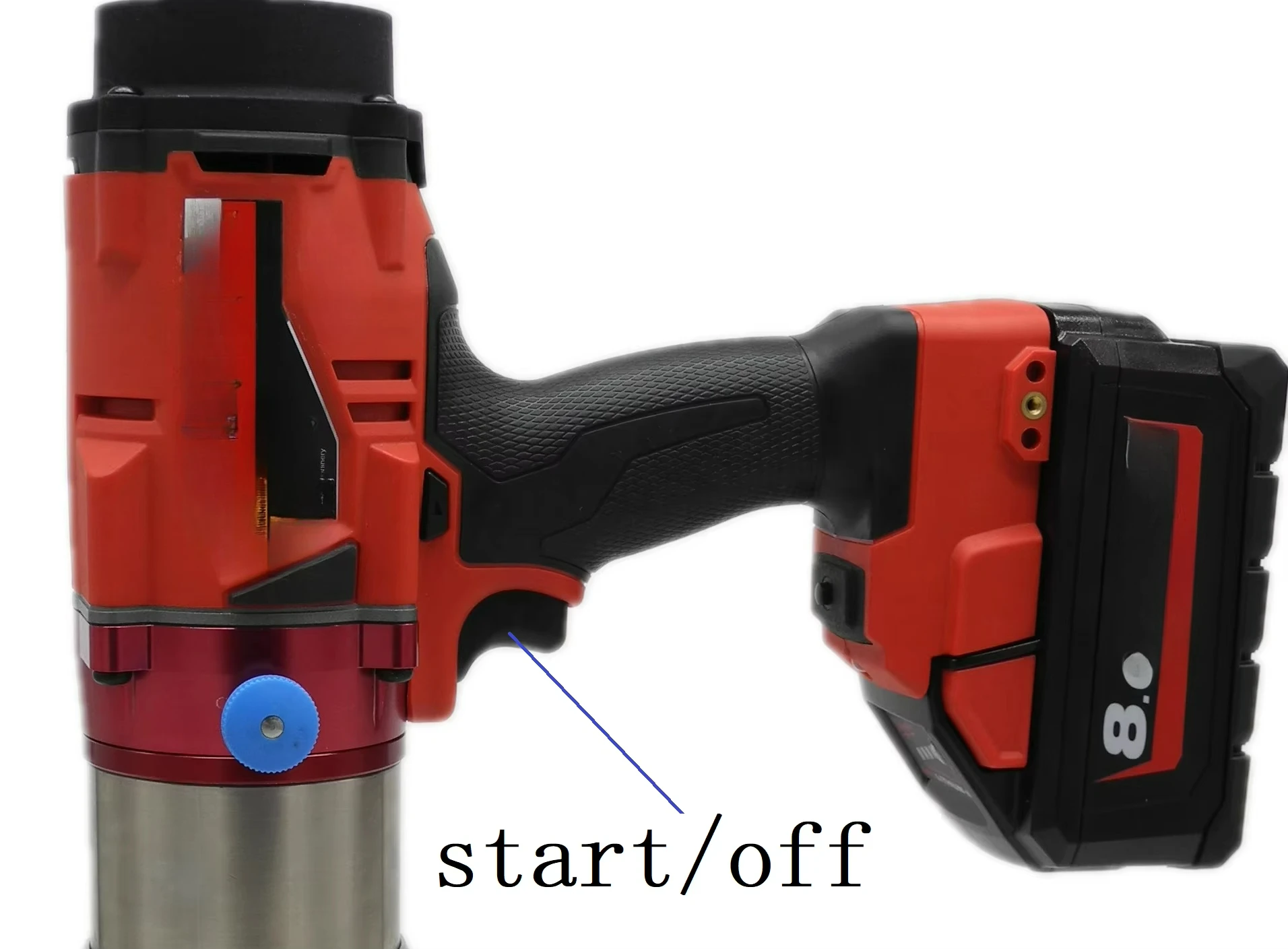 Multiplicateur de couple de clé dynamométrique sans fil de batterie au lithium de 800Nm