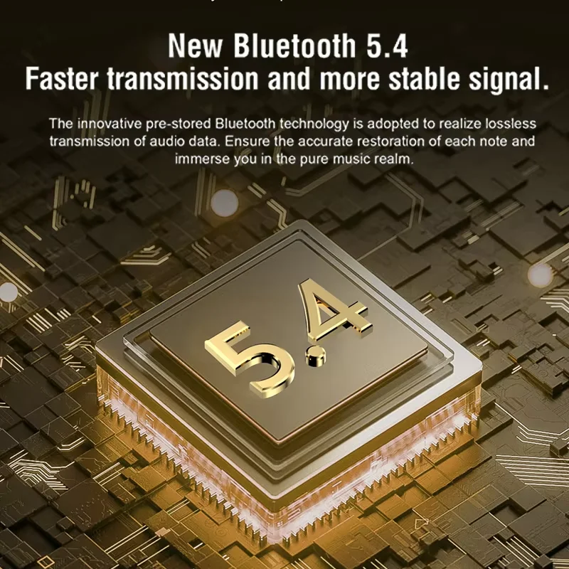 BOSECXT V11 سماعات رأس تعمل باللمس ANC Bluetooth5.4 سماعات إلغاء الضوضاء HiFi ستيريو لاسلكية داخل الأذن ENC مع ميكروفون #3