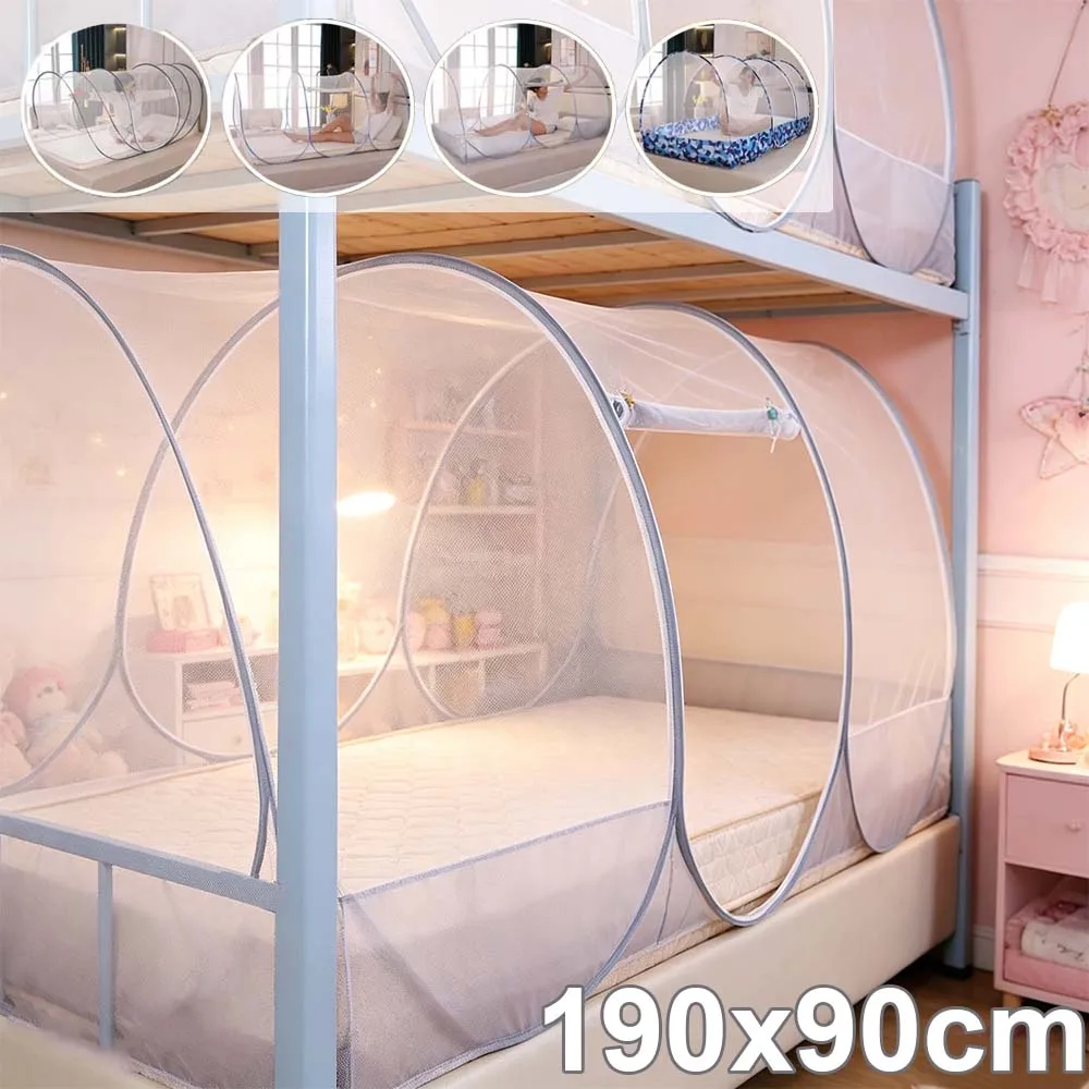 Portable Mosquito Net Fine Mesh Travel Breathable Foldable