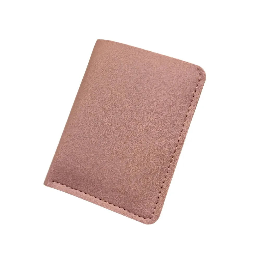 Bifold Wallet Lightweight Short Bifold Wallet Pu Leather Wallet Pu For Casual Outings Daily Commuting Daily Carry