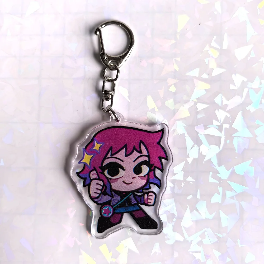 Crooked Boy Scott Pilgrim Acrylic Keychain